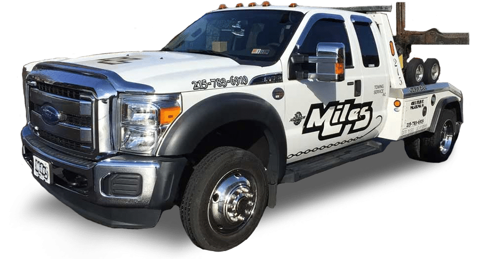 Miles Towing Service Truck